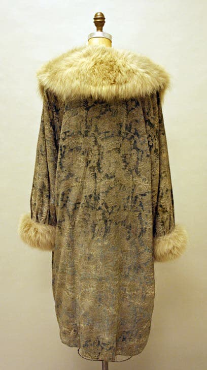 Vintage 1926 Jeanne Lanvin Evening coat